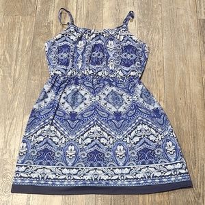 Blue summer dress